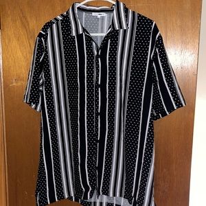 Mens Fashionnova button up shirt